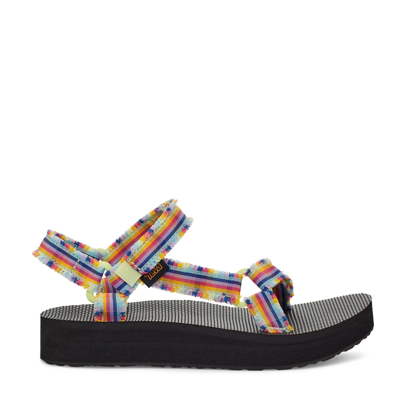 TEVA MIDFORM FRAY FRAZIER BLACK MULTI WOMEN'S SANDALS MULTI-COLOUR 2 TEVA MIDFORM FRAY FRAZIER BLACK MULTI WOMEN'S SANDALS MULTI-COLOUR - Image 2