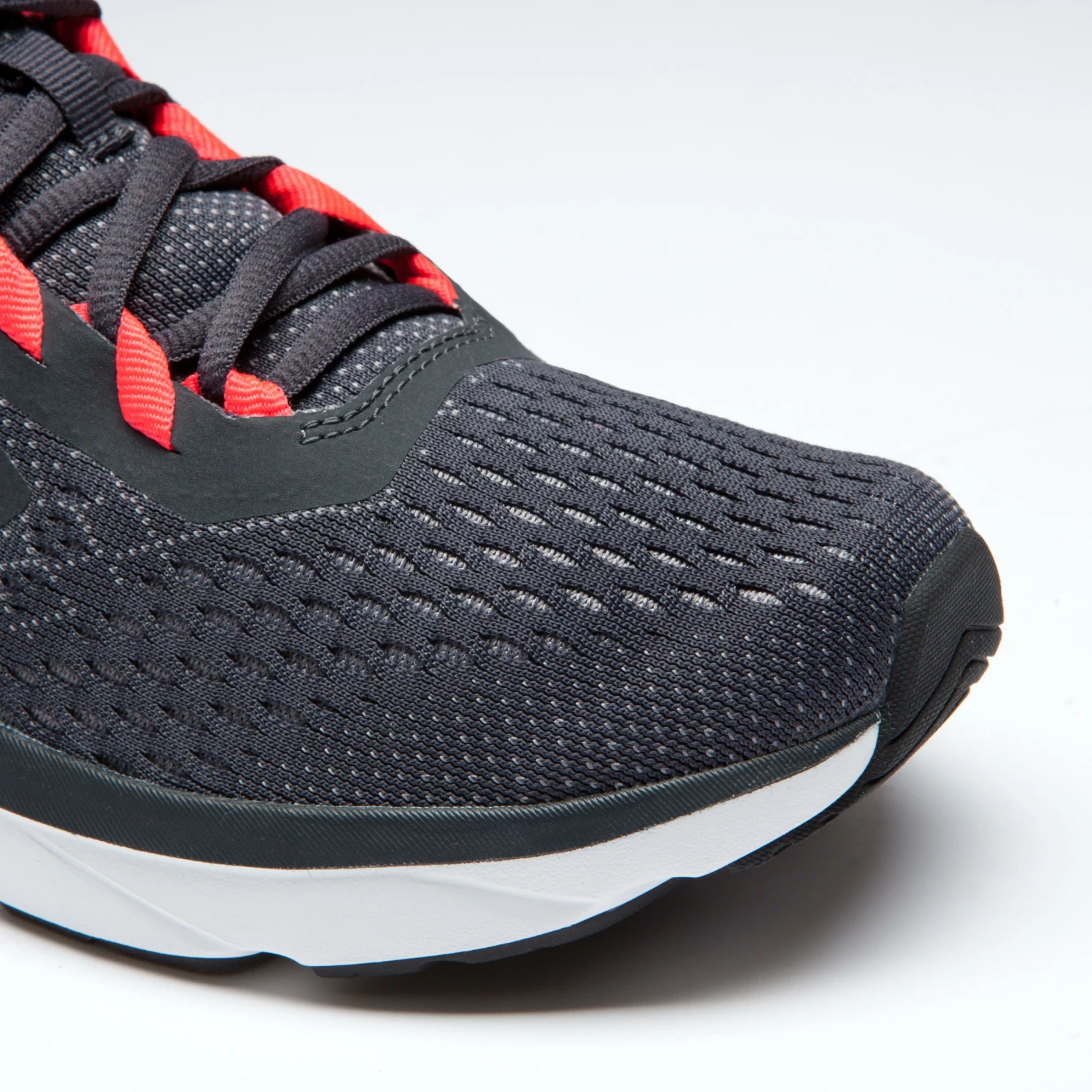 KALENJI RUN SUPPORT WOMEN'S RUNNING SHOES GREY CORAL PINK 12 KALENJI RUN SUPPORT WOMEN'S RUNNING SHOES GREY CORAL PINK - Image 12