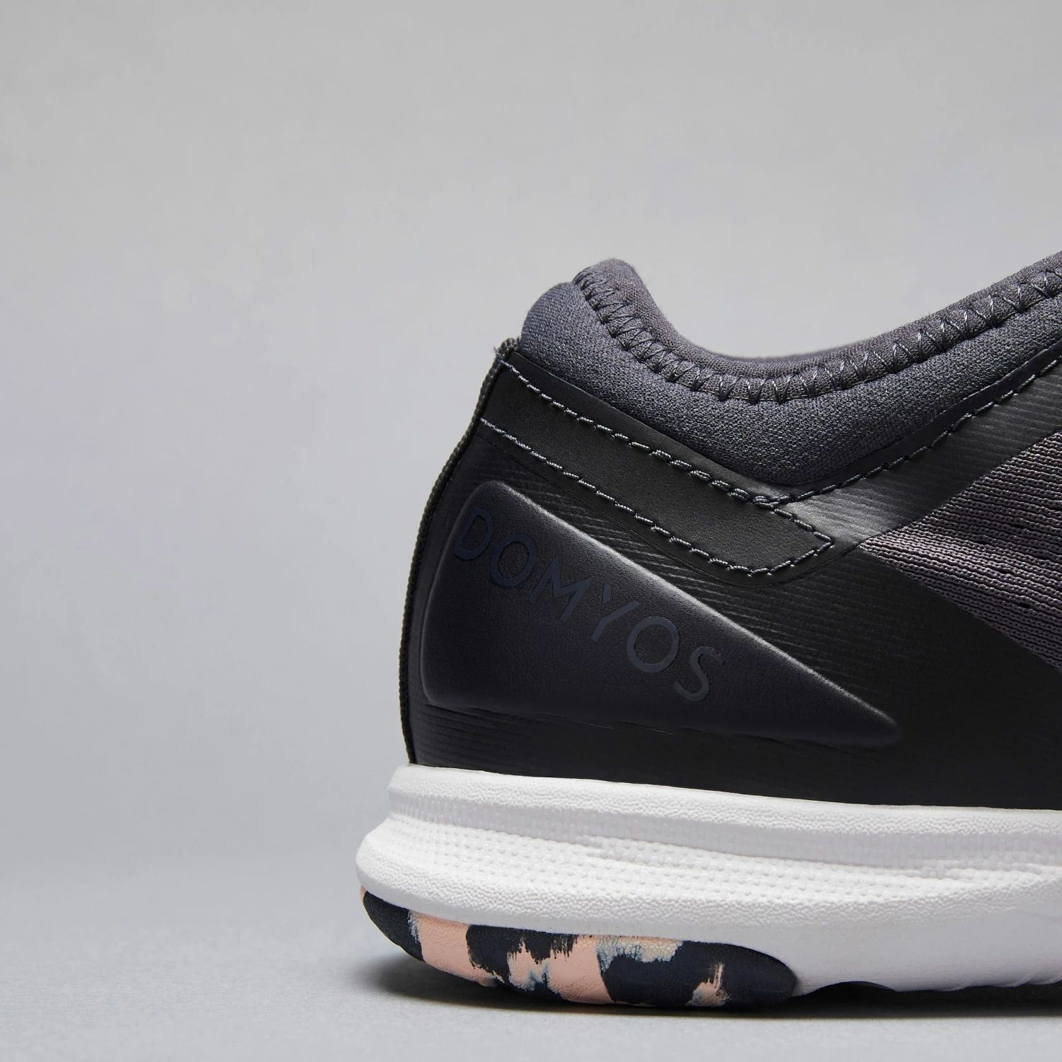 DOMYOS Women's Fitness Shoes 900 Abyss grey/Fluo pale peach 9 DOMYOS Women's Fitness Shoes 900 Abyss grey/Fluo pale peach - Image 9