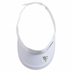 ARTENGO Tennis Visor TV 100 56 cm Snow white/BLACK 23 ARTENGO Tennis Visor TV 100 56 cm Snow white/BLACK -Women Sports Elegant Store kab6526442f40aa59eccacc7ae1ee4487