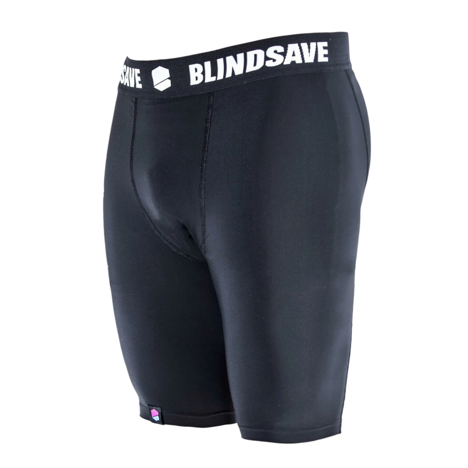 BLINDSAVE Compression Shorts WHITE 5 BLINDSAVE Compression Shorts WHITE - Image 5