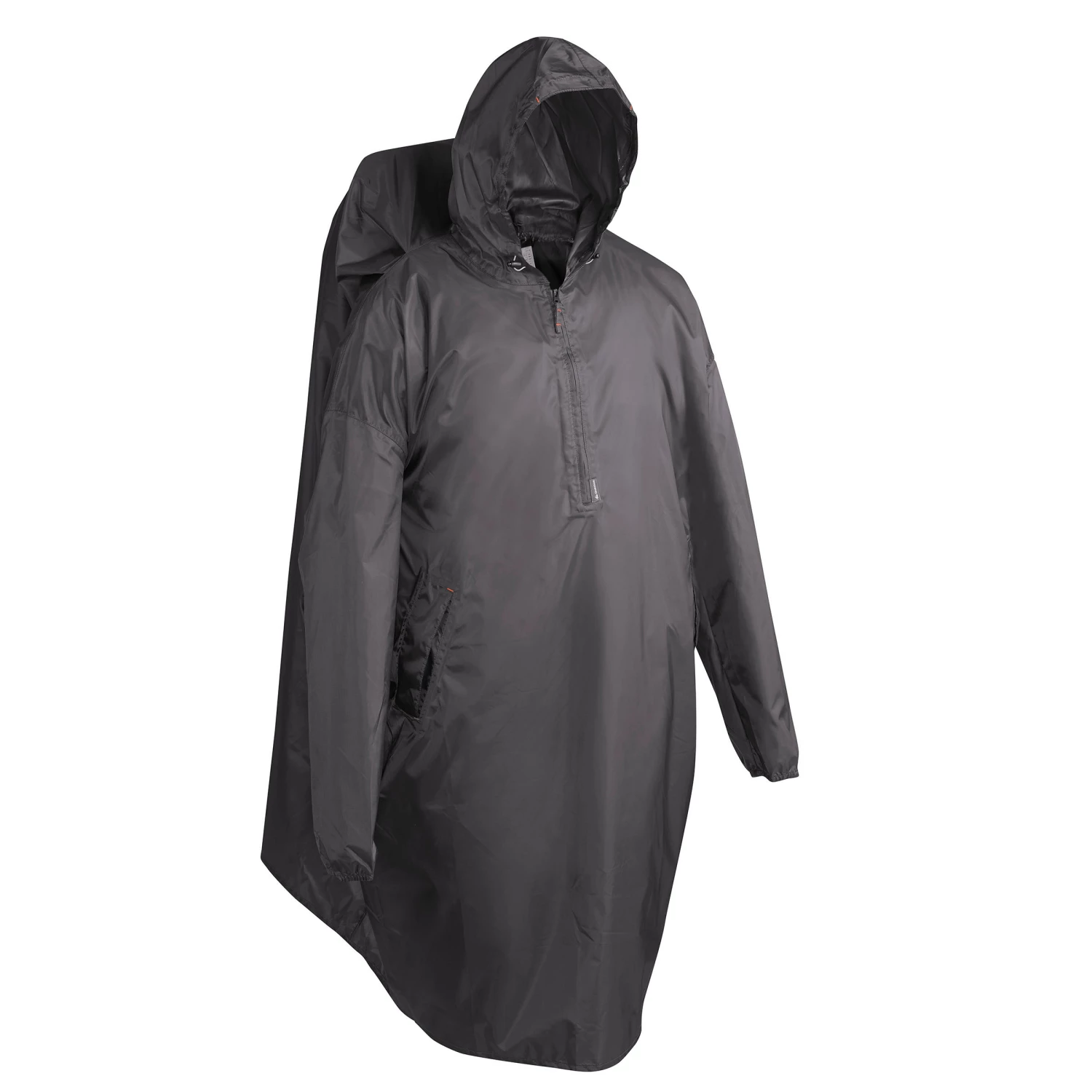 FORCLAZ Hiking Rain Poncho Arpenaz 40L Size L/XL BLACK 1 FORCLAZ Hiking Rain Poncho Arpenaz 40L Size L/XL BLACK
