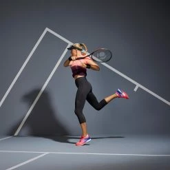 ARTENGO Women's Tennis Cropped Bottoms Dry 900 BLACK 13 ARTENGO Women's Tennis Cropped Bottoms Dry 900 BLACK -Women Sports Elegant Store kb2ba17a0f6f8ff6b262d4d2aceb05be7