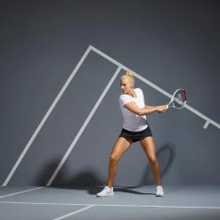 ARTENGO Women's Tennis T-Shirt TS Dry 100 Pale mint -Women Sports Elegant Store kb408de22283bb9de89432073d9b376a0