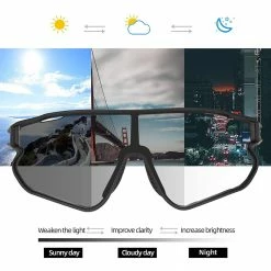 CATEYE Cateye A.R. 1.5 Sports Sunglasses|Photochromic|Cycling Glasses BLUE -Women Sports Elegant Store kb41fcfcb827fe1d471165f6b0cc84bfa