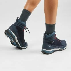 QUECHUA WATERPROOF MOUNTAIN HIKING SHOES DARK BLUE/Coral red 12 QUECHUA WATERPROOF MOUNTAIN HIKING SHOES DARK BLUE/Coral red -Women Sports Elegant Store kb67d56fe3ae3ace549c4c86d6a3c9ce0