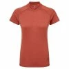 MONTANE W Dart Zip T Shirt RED