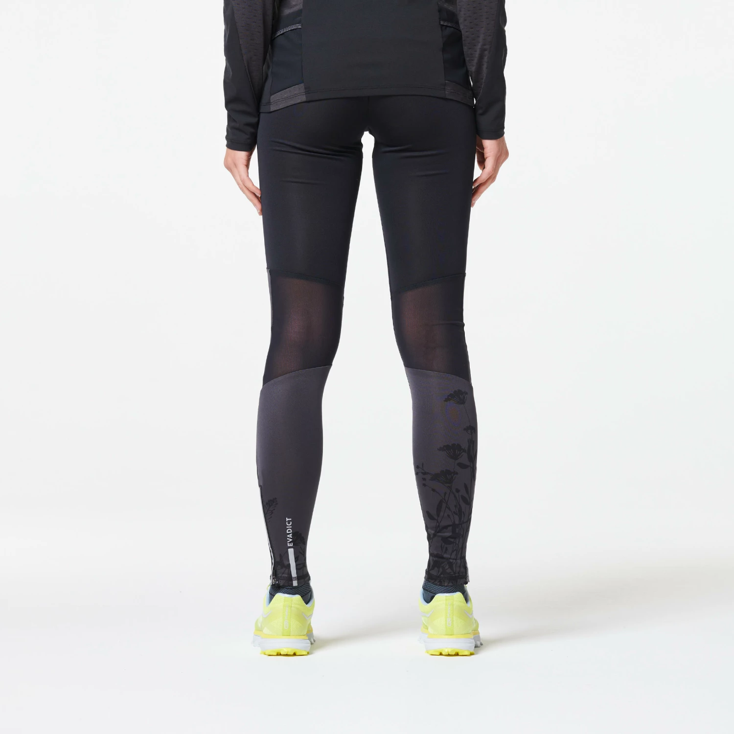 EVADICT WOMEN'S TRAIL RUNNING TIGHTS GREY 10 EVADICT WOMEN'S TRAIL RUNNING TIGHTS GREY - Image 10