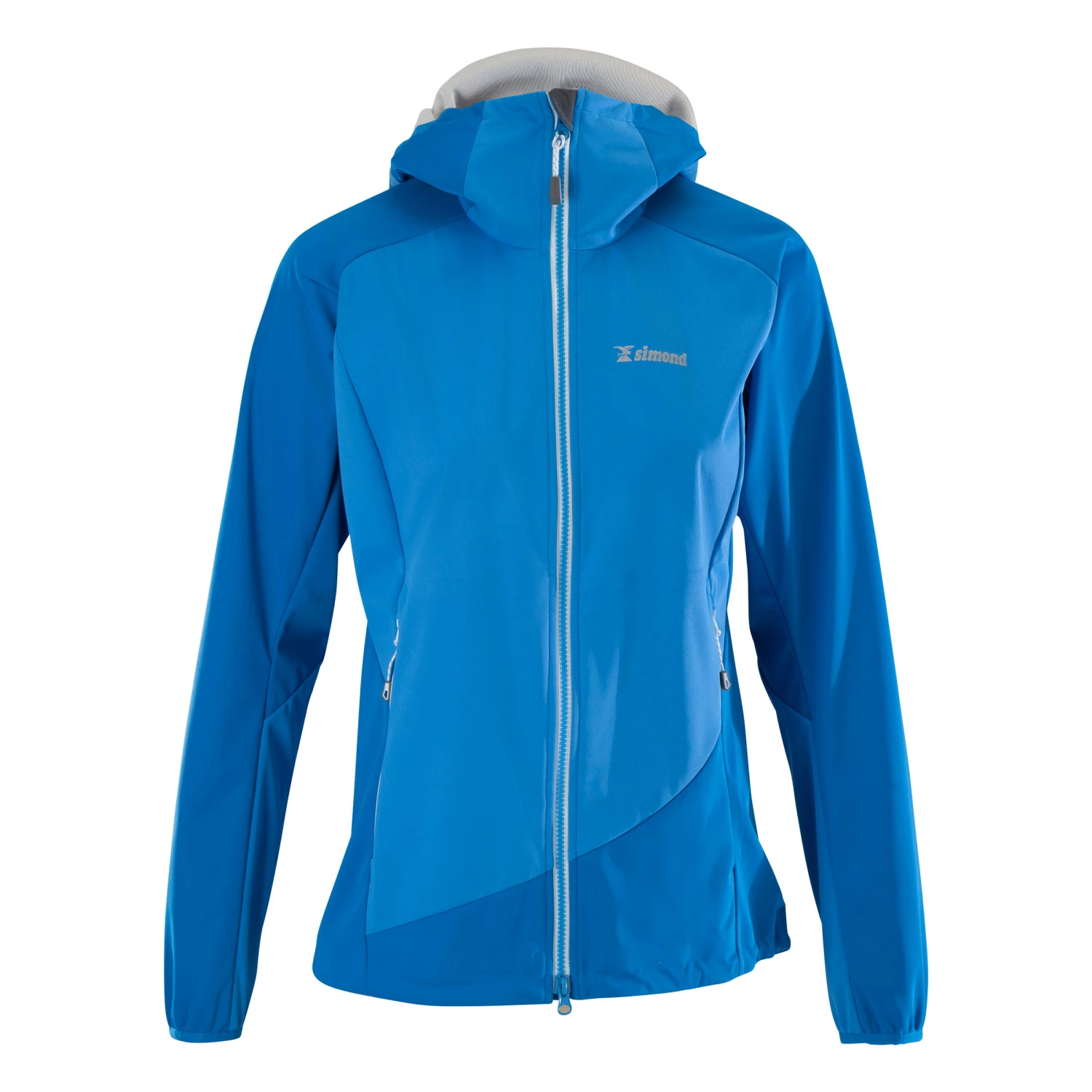 SIMOND Women's Mountaineering Softshell Jacket Pacific blue 2 SIMOND Women's Mountaineering Softshell Jacket Pacific blue - Image 2