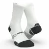 KIPRUN Run900 Mid-Calf Fine Running Socks Snow white