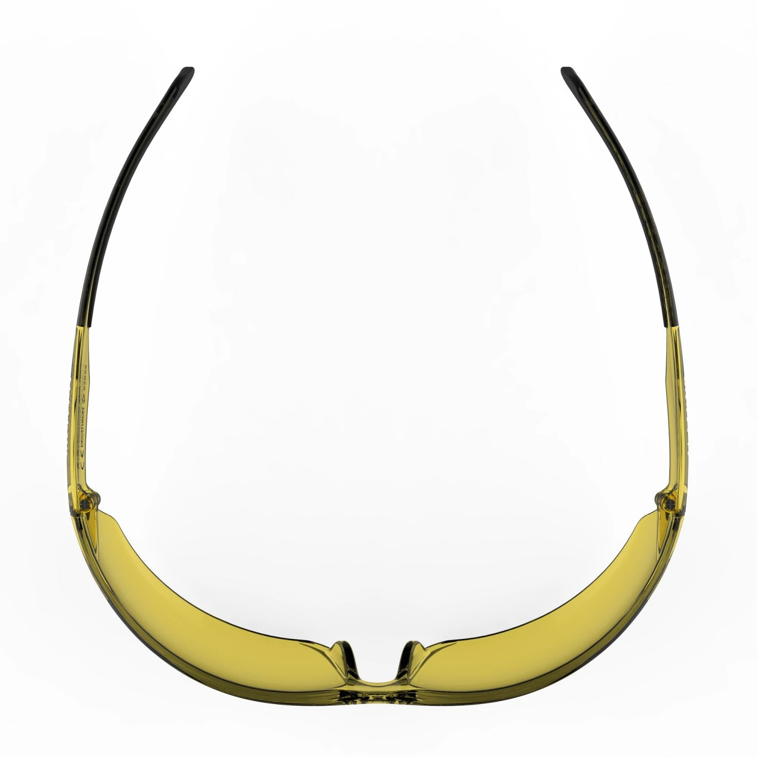 ROCKRIDER Adult Cycling Sunglasses Lemon yellow 4 ROCKRIDER Adult Cycling Sunglasses Lemon yellow - Image 4