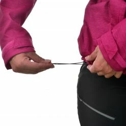 QUECHUA Women’s waterproof mountain walking rain jacket MH100 – Pink PINK -Women Sports Elegant Store kbff3cbcff7231ed963f7aabdf6184400 1