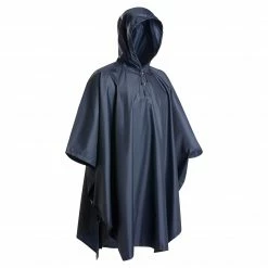 FORCLAZ Hiking Rain Poncho Abyss grey
