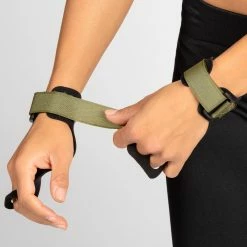 CORENGTH Two-Finger Cross-Training Hand Grips BLACK/Khaki brown -Women Sports Elegant Store kc1539d3503ad151497559e787af39e97