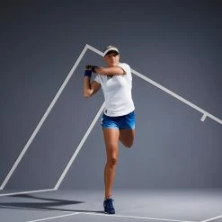 ARTENGO Soft 500 Women's Tennis T-Shirt Snow white -Women Sports Elegant Store kc2345fe289e42e677341e7b470b02ec1