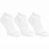 ARTENGO Mid-High Tennis Socks RS 160 Tri-Pack Carbon grey/BORDEAUX/DARK BLUE
