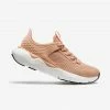 KALENJI JOGFLOW 500K Women's running shoes Powdery beige