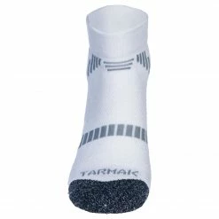 TARMAK Men's/Women's Low-Rise Basketball Socks 2-Pack SO500 Snow white/Squirrel grey 12 TARMAK Men's/Women's Low-Rise Basketball Socks 2-Pack SO500 Snow white/Squirrel grey -Women Sports Elegant Store kc4d96589bf43340c1bf96f209087f193