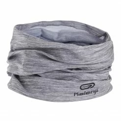 KALENJI MULTIPURPOSE RUNNING HEADBAND GREY/Pale grey