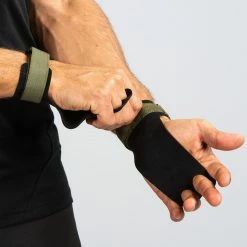 CORENGTH Two-Finger Cross-Training Hand Grips BLACK/Khaki brown -Women Sports Elegant Store kc8bd04d4134533fa9ca7f929a7758120