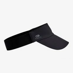 KALENJI JOGGING VISOR MAN WOMAN - BLACK BLACK/BLACK
