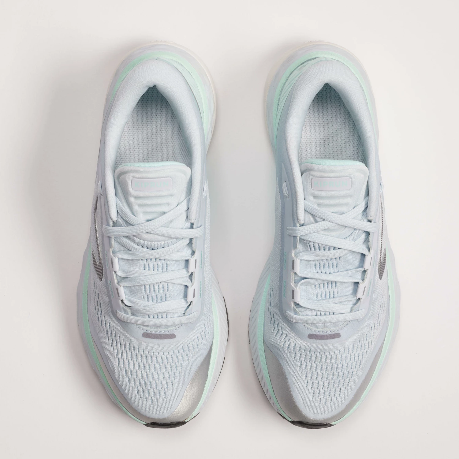 KIPRUN WOMEN'S RUNNING SHOES Foggy blue/Pale mint 3 KIPRUN WOMEN'S RUNNING SHOES Foggy blue/Pale mint - Image 3