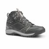 QUECHUA WATERPROOF NATURE HIKING SHOES Carbon grey