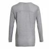 DOMYOS Women's Fitness Cardio Training Long-Sleeved T-Shirt 120 Lunar grey/Pewter