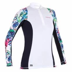 OLAIAN UVTOP500L W Top WHT Snow white/Bubblegum /PINK