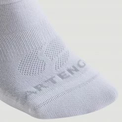 ARTENGO Low Sports Socks Tri-Pack RS 160 Snow white 19 ARTENGO Low Sports Socks Tri-Pack RS 160 Snow white -Women Sports Elegant Store kceb9c5546e5711e1d14f1437792d8240