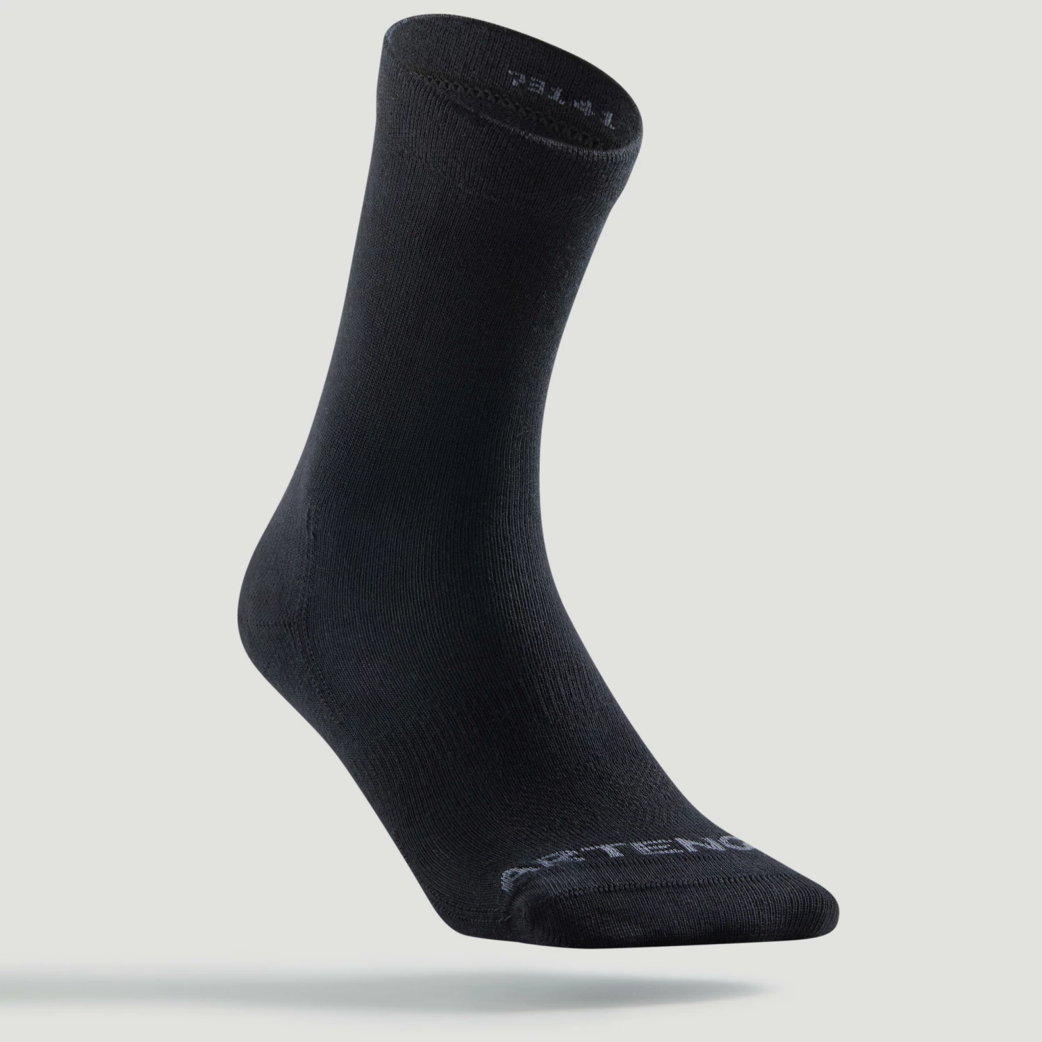 ARTENGO High Sports Socks RS 160 Tri-Pack BLACK 5 ARTENGO High Sports Socks RS 160 Tri-Pack BLACK - Image 5