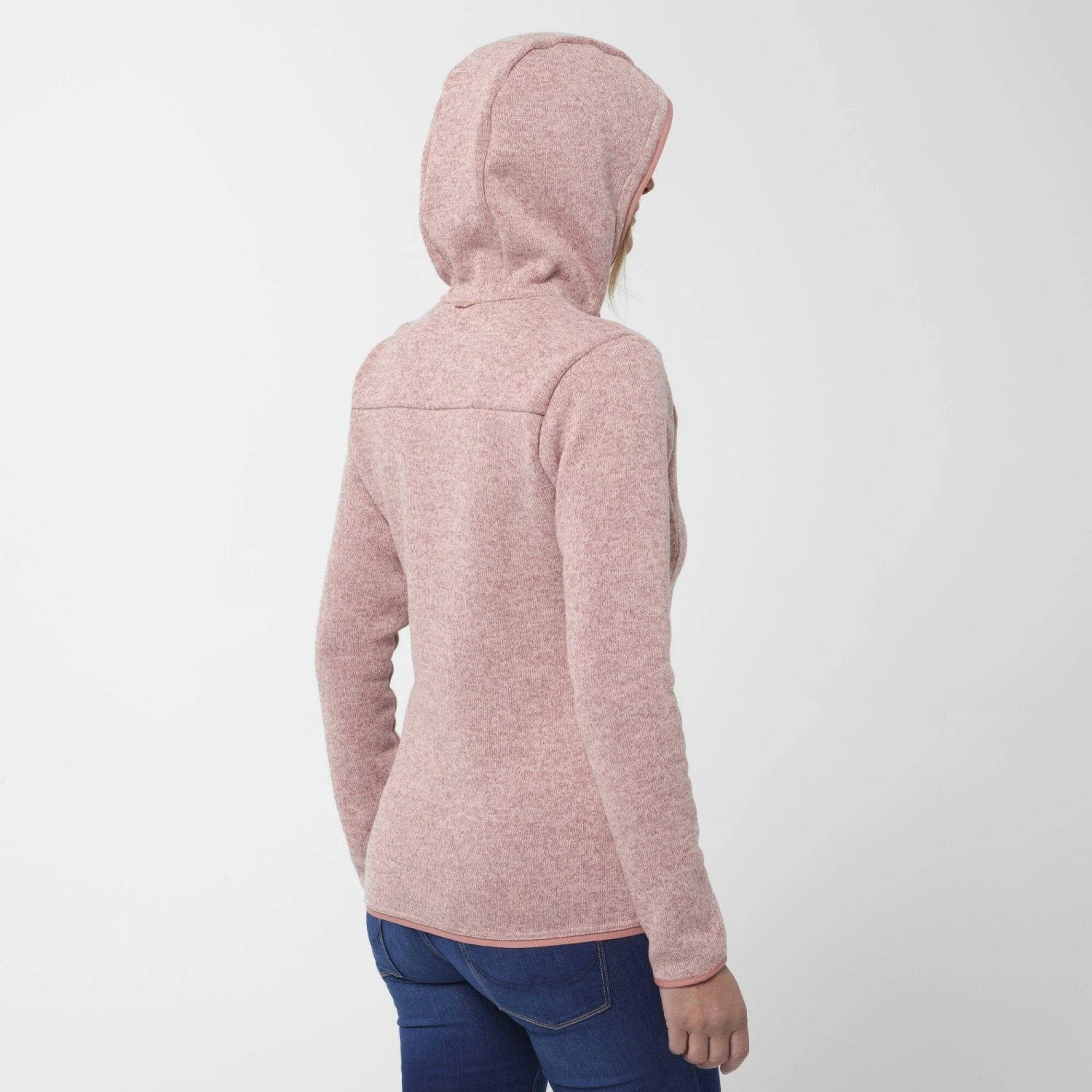LAFUMA Ladies' Galati Fleece Hoodie Light rose 3 LAFUMA Ladies' Galati Fleece Hoodie Light rose - Image 3