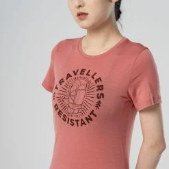 FORCLAZ TRAVEL 50 WOOL-W-OLD PINK OLD PINK -Women Sports Elegant Store kd276e26047eee8a650a7c3e0417d9e6e