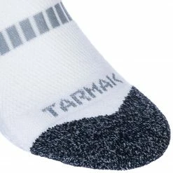 TARMAK Men's/Women's Low-Rise Basketball Socks 2-Pack SO500 Snow white/Squirrel grey 13 TARMAK Men's/Women's Low-Rise Basketball Socks 2-Pack SO500 Snow white/Squirrel grey -Women Sports Elegant Store kd2c8557996dfe28cc0c1517a7145d77e