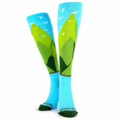 FLIPPOS FLIPPOS Compression Socks BLUE/Brick red 16 FLIPPOS FLIPPOS Compression Socks BLUE/Brick red -Women Sports Elegant Store kd68fbe105150c3213f3982a37cfe3401