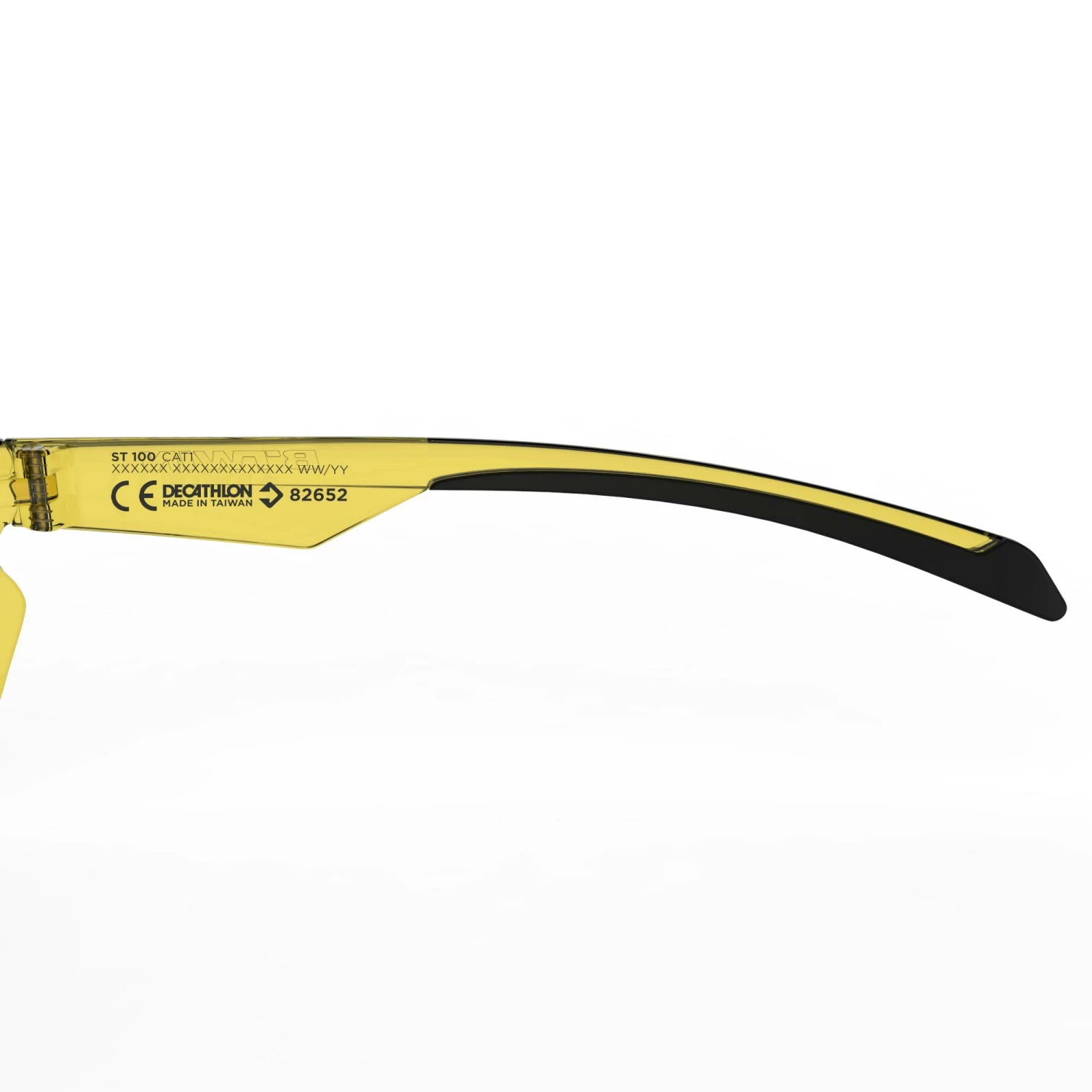 ROCKRIDER Adult Cycling Sunglasses Lemon yellow 7 ROCKRIDER Adult Cycling Sunglasses Lemon yellow - Image 7