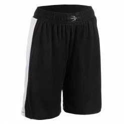 TARMAK Women's Basketball Shorts SH500 BLACK/Snow white