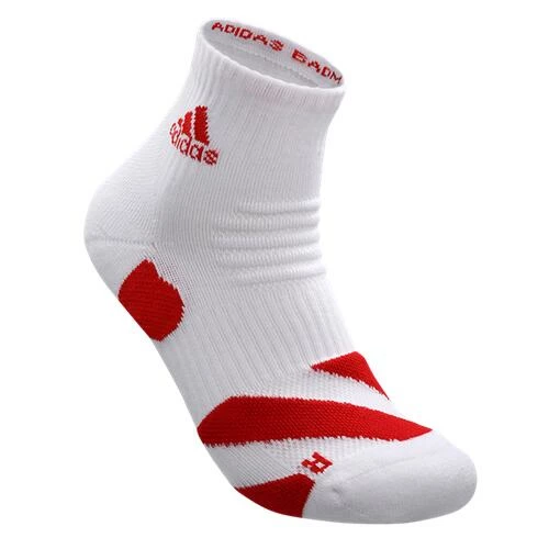 ADIDAS wucht P5 Badminton Socks Low Cut Grey with Power Berry Size 3 WHITE 3 ADIDAS wucht P5 Badminton Socks Low Cut Grey with Power Berry Size 3 WHITE - Image 3