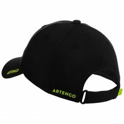 ARTENGO Tennis Cap TC 500 54 cm BLACK/BLACK -Women Sports Elegant Store ke167fecc04447932b82d9db9ecb3438a