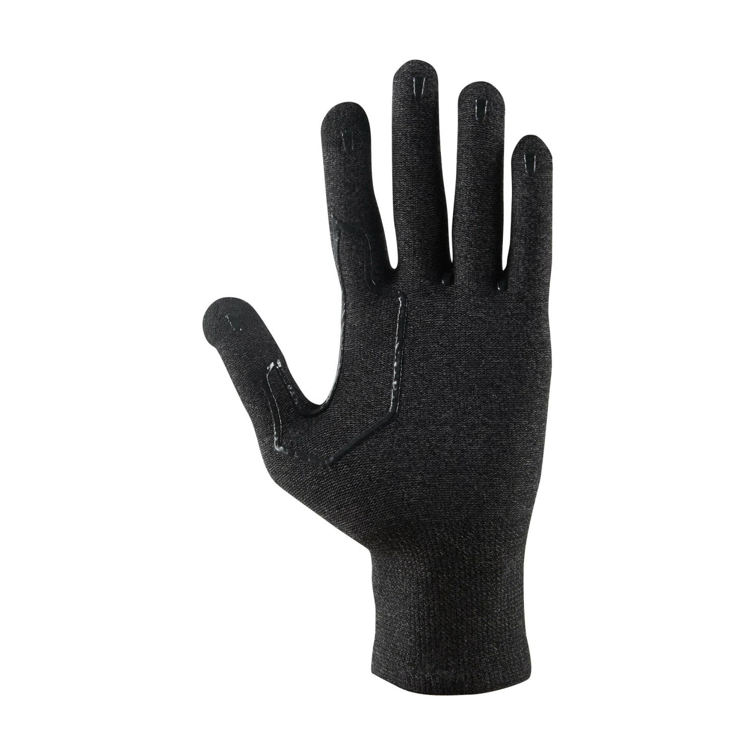 FORCLAZ Unisex Mountain Trekking Touchscreen-Compatible Liner Gloves Trek 500 BLACK/Charcoal grey/BLACK 3 FORCLAZ Unisex Mountain Trekking Touchscreen-Compatible Liner Gloves Trek 500 BLACK/Charcoal grey/BLACK - Image 3