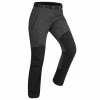 FORCLAZ Woman's mountain trekking trousers Carbon grey/BLACK