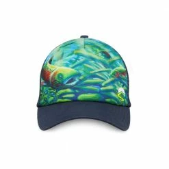 SUNDAY AFTERNOONS UPF50+ Artist Series Trucker Cap Wild & Scenic Orange