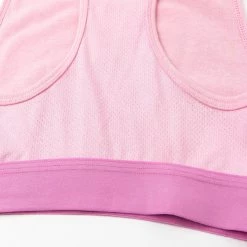 DOMYOS Girls' Gym Sports Bra 100 Light rose/Light rose/PINK 12 DOMYOS Girls' Gym Sports Bra 100 Light rose/Light rose/PINK -Women Sports Elegant Store ke87031abaa611d84e7526744a5934cca