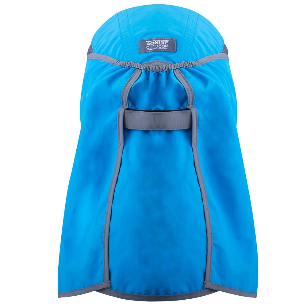 AONIJIE E4089 Outdoor UPF 50 Cap Sun Visor BLUE 5 AONIJIE E4089 Outdoor UPF 50 Cap Sun Visor BLUE - Image 5