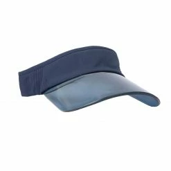 OLAIAN Transparent visor for playing beach sports. Navy blue