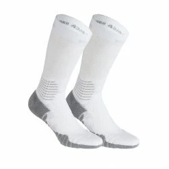 TARMAK Men's/Women's Mid-Rise Basketball Socks SO900 WHITE 12 TARMAK Men's/Women's Mid-Rise Basketball Socks SO900 WHITE -Women Sports Elegant Store kedec0196fc5e7f03fc7885239db64a2f