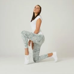 NYAMBA Fitness Shaping Cotton Leggings GREEN 8 NYAMBA Fitness Shaping Cotton Leggings GREEN -Women Sports Elegant Store kee82d324d67793b096d1dfb837cab5c2