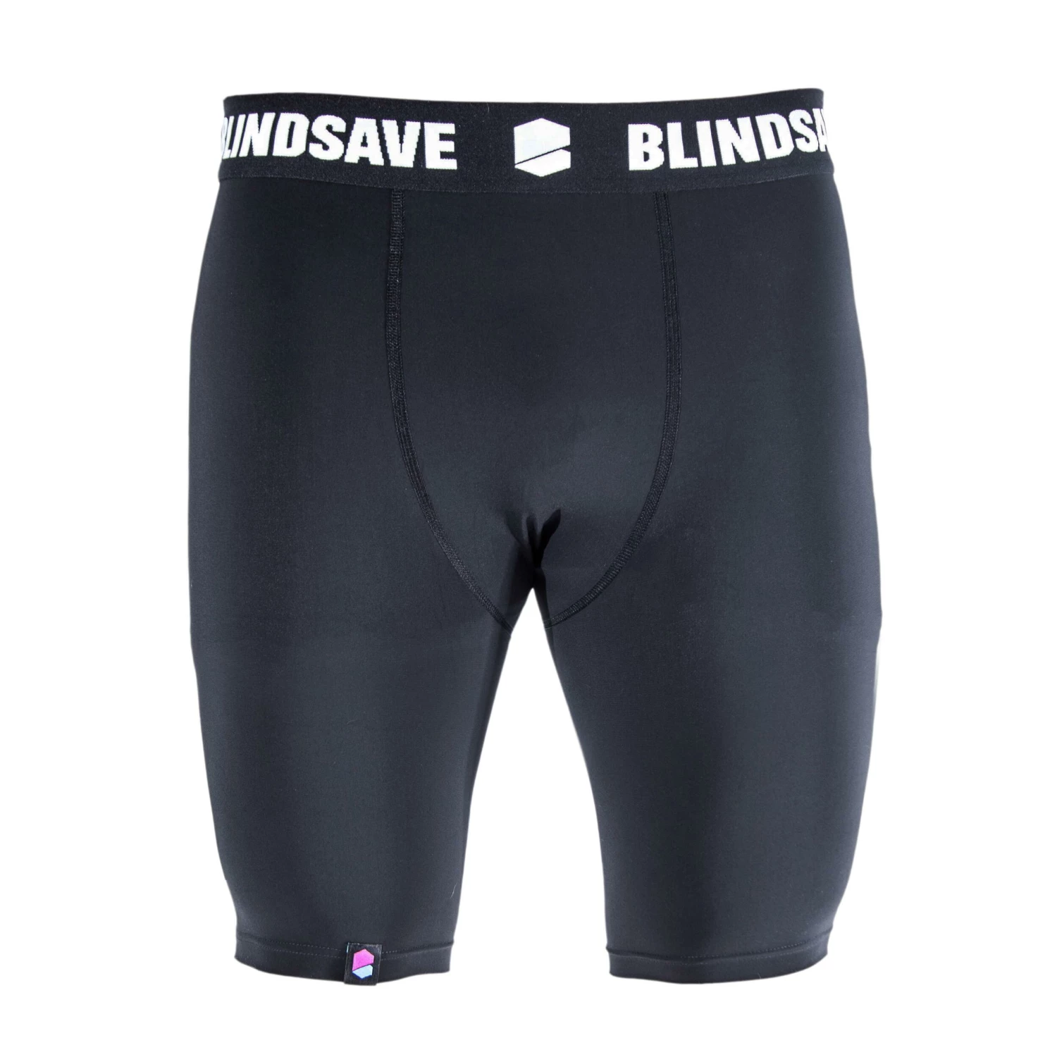 BLINDSAVE Compression Shorts WHITE 4 BLINDSAVE Compression Shorts WHITE - Image 4