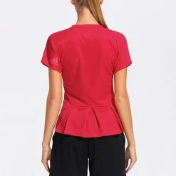 ADIDAS TAPE TEE Warm red -Women Sports Elegant Store kf101832dac5ad730430bde03a3270bb5