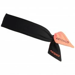 ARTENGO Tennis Bandana Fluo peach/BLACK -Women Sports Elegant Store kf11a4c731b88213fee317a2fc65ea401
